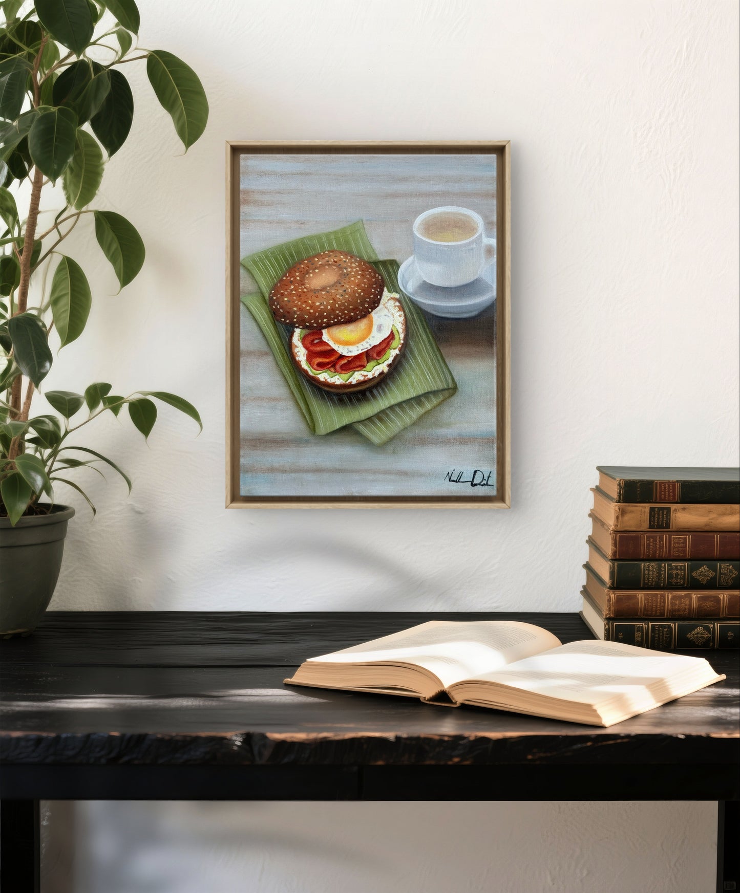 Lox & Latte - Art Print