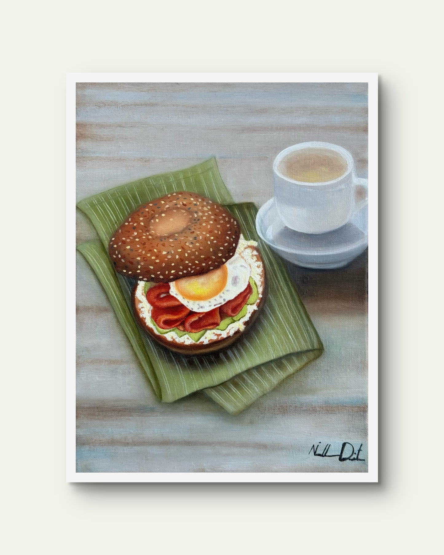 Lox & Latte - Art Print