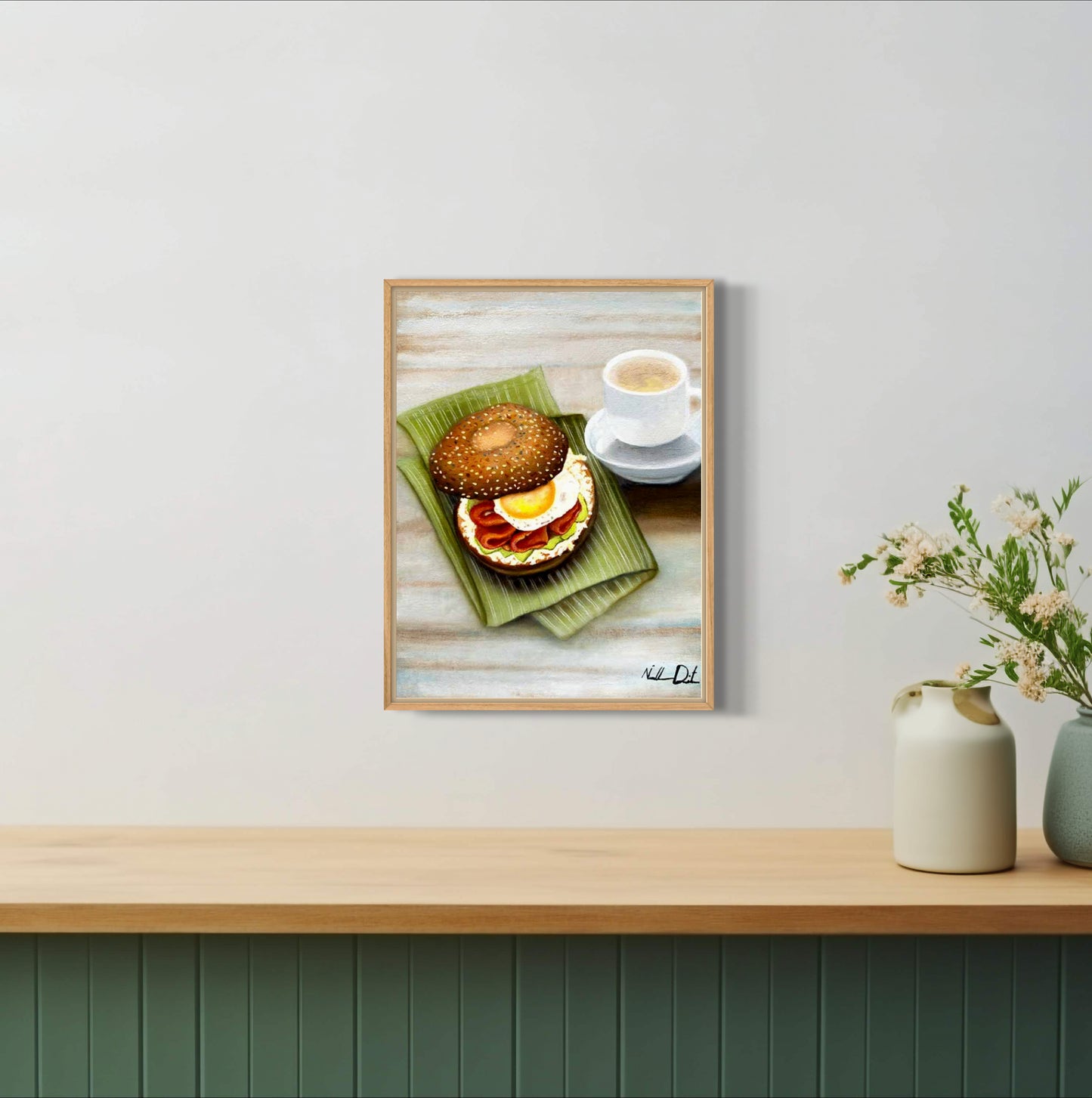 Lox & Latte - Art Print