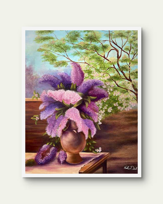 Romantic Lilacs - Art Print