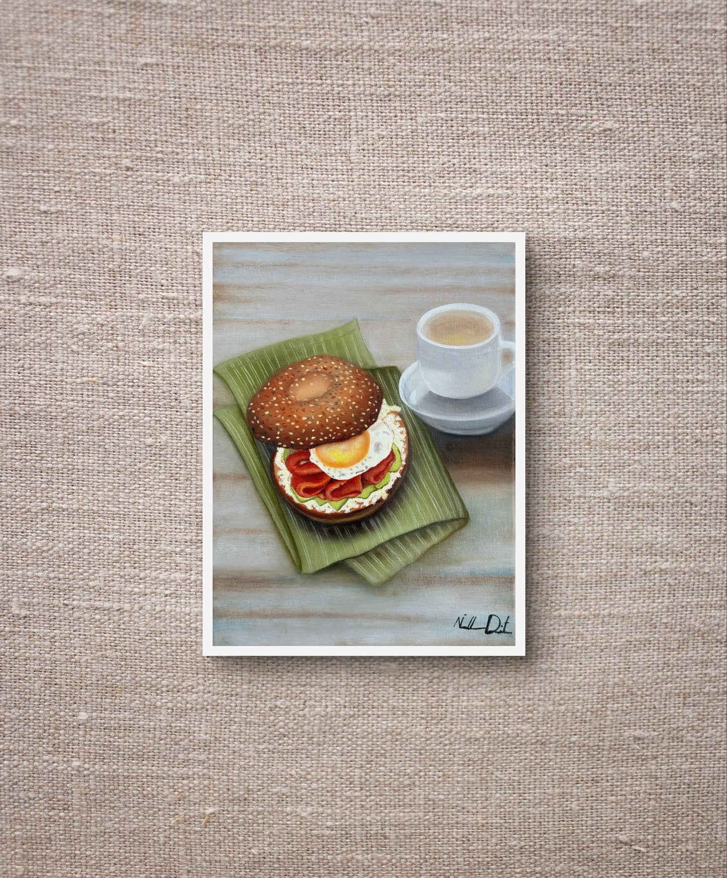 Lox & Latte - Art Print